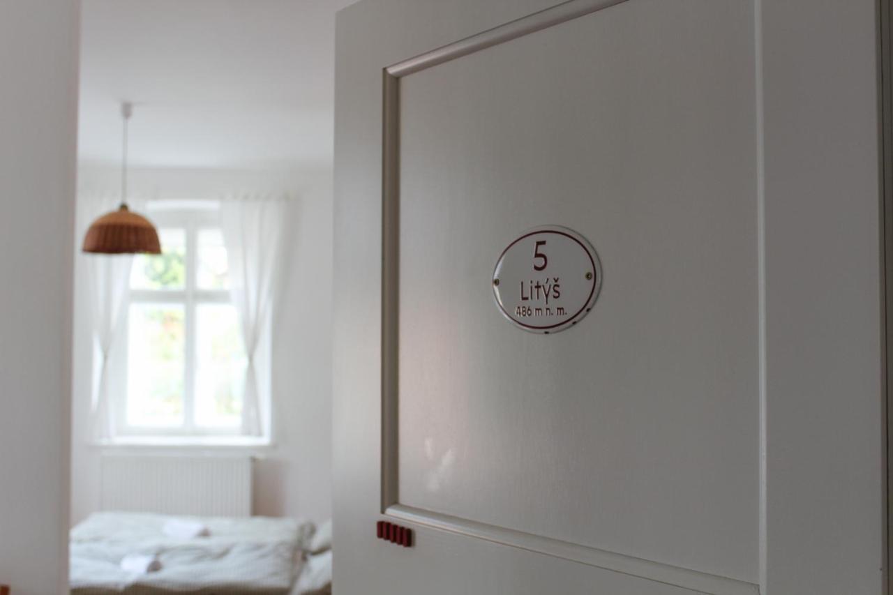 Penzion Pod Kalvarii Hotel Úštěk Eksteriør billede